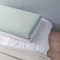 【LuckyDreams美夢成真】高彈力舒壓涼感枕巾/粉綠